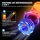 Par Ultra Led Lampada Mini Projetor H4 40000lm 300W Hi/Lo De Farol canbus 6500k para carro/moto