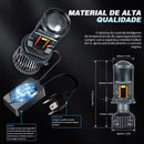 Par Ultra Led Lampada Mini Projetor H4 40000lm 300W Hi/Lo De Farol canbus 6500k para carro/moto